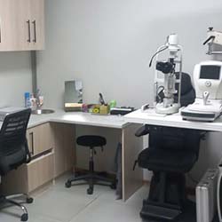 Oogkundiges spreekkamer